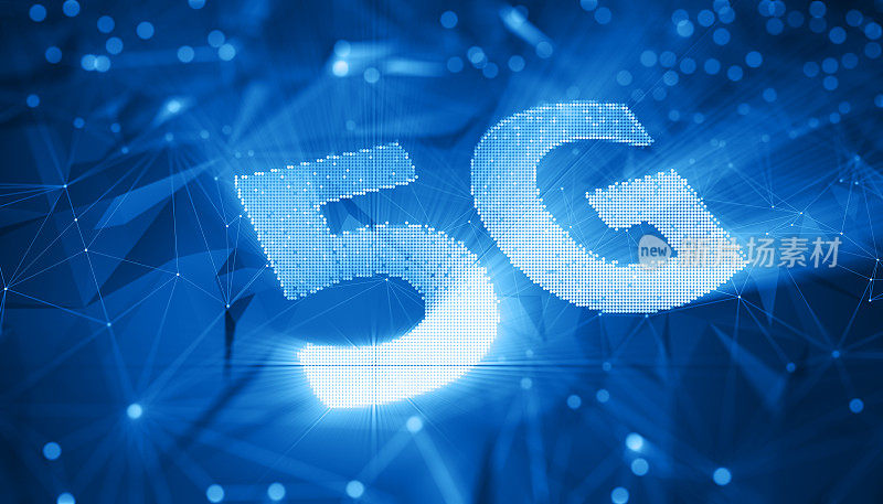 5G wifi技术数字概念